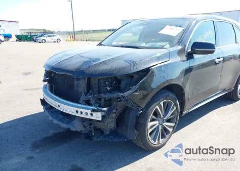 2020 Acura Mdx Technology Entertainment Packages from USA, damaged, VIN 5J8YD4H72LL007035